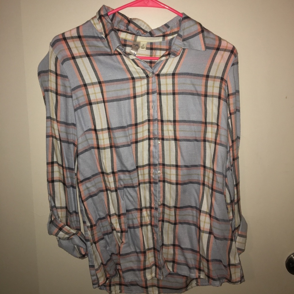 Flannel plaid shirt - Francescas